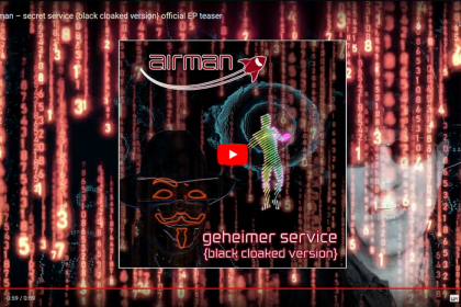 last music video: geheimer service {black cloaked version}